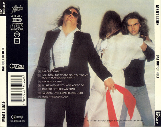 Meat Loaf - Bat Out Of Hell | Epic (EPC 463044 2) - 2
