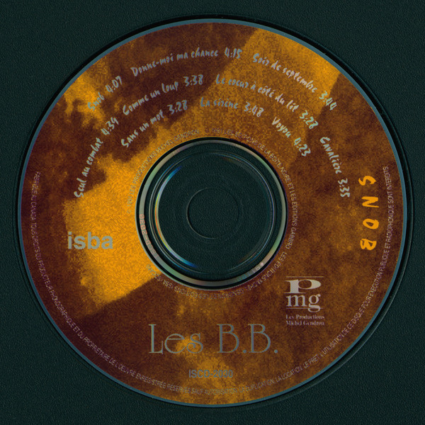 Les B.B. - Snob | ISBA (ISCD-2030) - 2