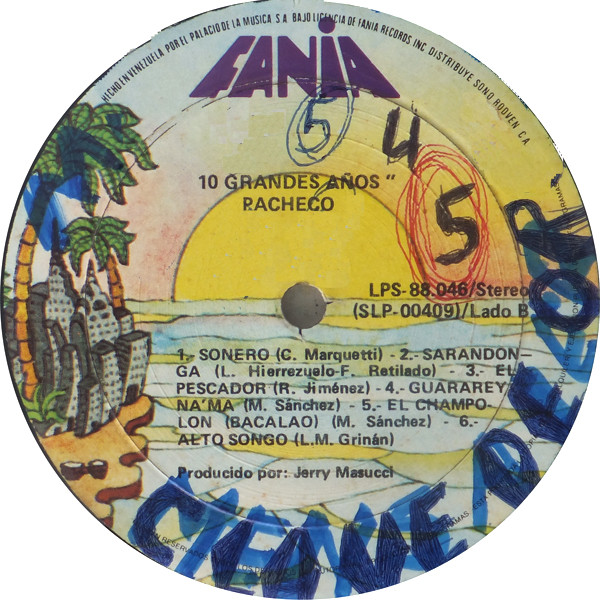 Johnny Pacheco - 10 Great Years | Fania Records (LPS-88.046) - 4
