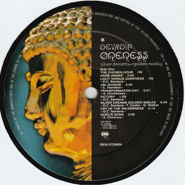 Devadip - Oneness (Silver Dreams - Golden Reality) | CBS (CBS 86037) - 2 Devadip - Oneness (Silver Dreams - Golden Reality) | CBS (CBS 86037) - 2