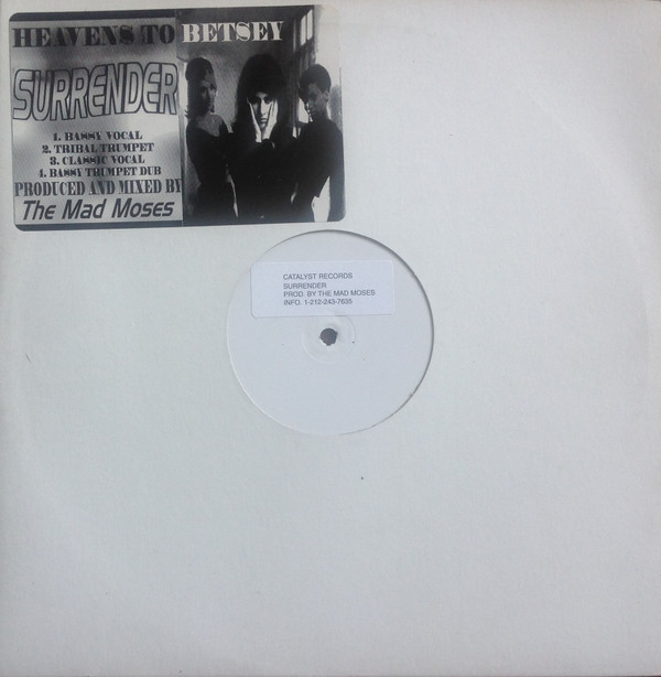 Heavens To Betsy - Surrender | Mad Moses Music (MM-001) - main
