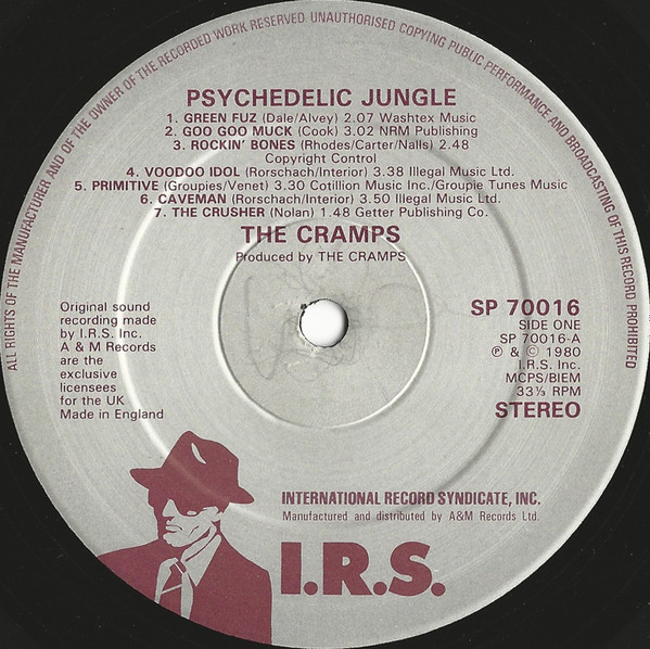 The Cramps - Psychedelic Jungle | I.R.S. Records (SP 70016) - 3 The Cramps - Psychedelic Jungle | I.R.S. Records (SP 70016) - 3