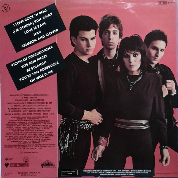 Joan Jett & The Blackhearts - I Love Rock 'N' Roll | The Boardwalk Entertainment Co (518509) - 2 Joan Jett & The Blackhearts - I Love Rock 'N' Roll | The Boardwalk Entertainment Co (518509) - 2