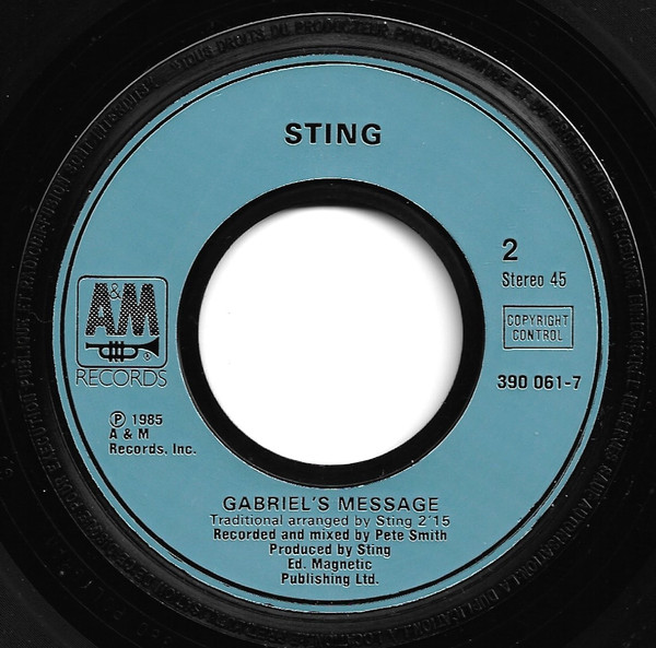 Sting - Russians | A&M Records (390 061-7) - 4