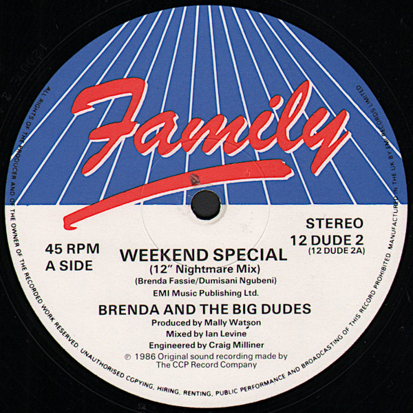 Brenda & The Big Dudes - Weekend Special | Family (12 DUDE-2) - 4