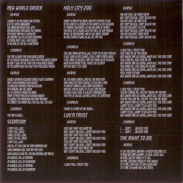 THX - Living In Purgatory | Animalized (SPV 084-13322) - 4