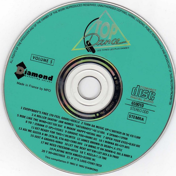 Various - Top Dance Volume 5 | Diamond Marketing Arcade (659.010) - 3 Various - Top Dance Volume 5 | Diamond Marketing Arcade (659.010) - 3