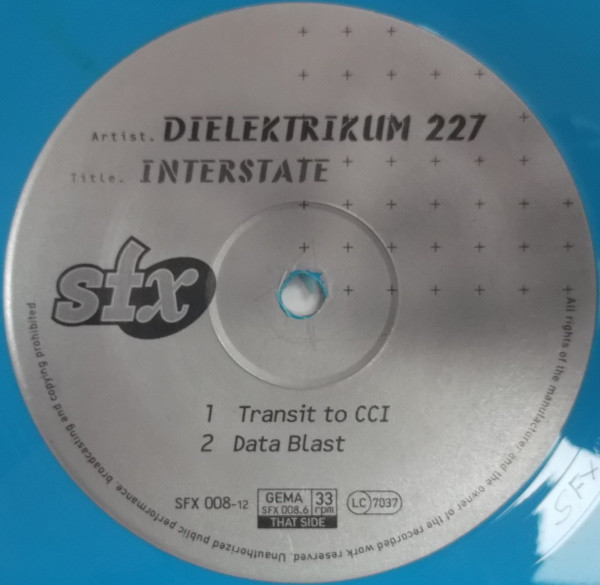 Dielektrikum 227 - Interstate | SFX (SFX 008-12) - 3