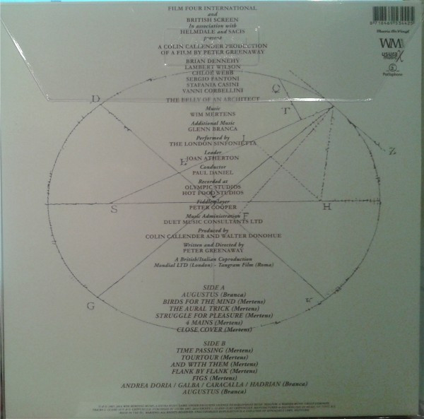 Wim Mertens - The Belly Of An Architect | Music On Vinyl (MOVCL004) - 2