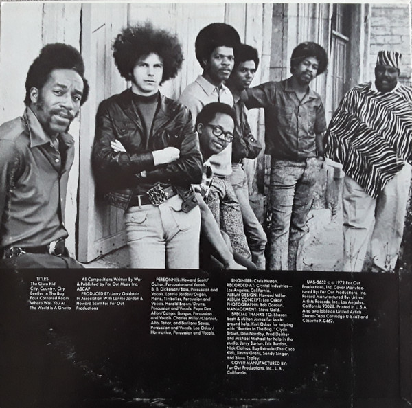 War - The World Is A Ghetto | United Artists Records (UAS-5652) - 2 War - The World Is A Ghetto | United Artists Records (UAS-5652) - 2