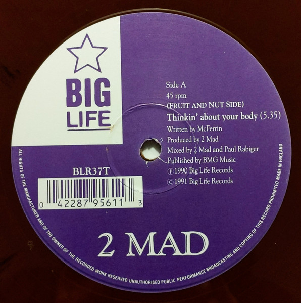 2-Mad - Thinkin' About Your Body | Big Life (BLR37T) - 3