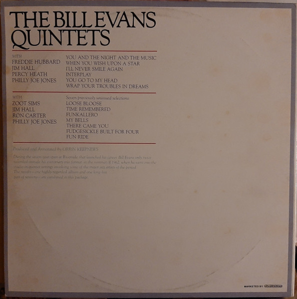Bill Evans Quintet - The "Interplay" Sessions | Milestone (HB 6162) - 3 Bill Evans Quintet - The "Interplay" Sessions | Milestone (HB 6162) - 3