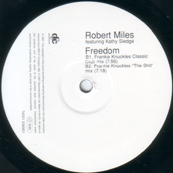 Robert Miles Featuring Kathy Sledge - Freedom | Deconstruction (74321 536951) - 4