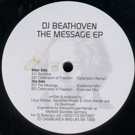 DJ Beathoven - The Message EP | Planet Love Records (PLO 012-6) - main