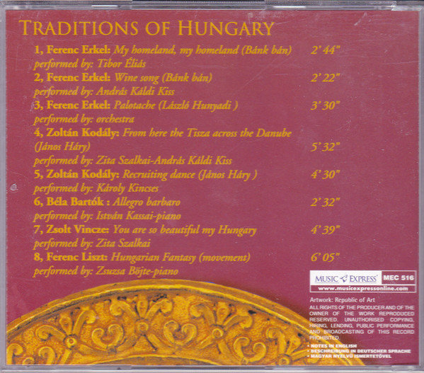 Various - Traditions Of Hungary | Music Express (MEC 516) - 3