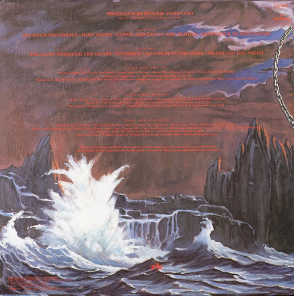 Dio - Holy Diver [Vinyl LP - 1st Japan Press - 1983 - 25PP-87] Heavy Metal | Mercury (25PP-87) - 3