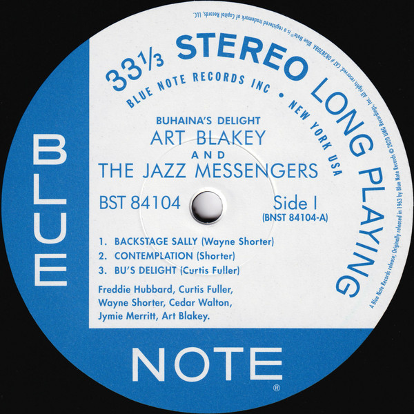 Art Blakey & The Jazz Messengers - Buhaina's Delight | Blue Note (0838208) - 3 Art Blakey & The Jazz Messengers - Buhaina's Delight | Blue Note (0838208) - 3