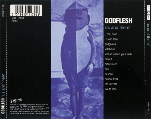 Godflesh - 'Us And Them' | Earache (MOSH 179 CD) - 2