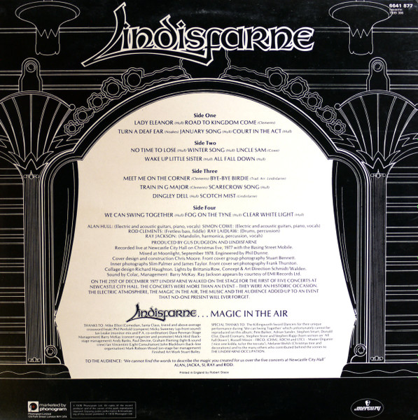 Lindisfarne - Magic In The Air (Live) | Mercury (6641 877) - 4 Lindisfarne - Magic In The Air (Live) | Mercury (6641 877) - 4
