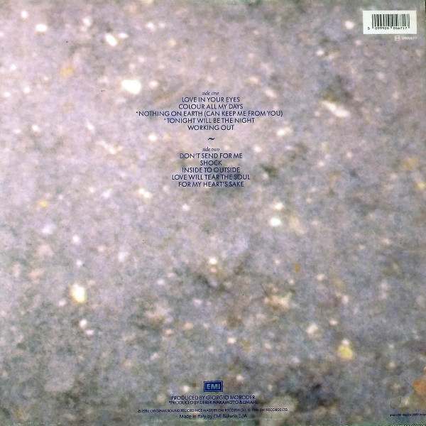 Limahl - Colour All My Days | EMI (64 2405671) - 2 Limahl - Colour All My Days | EMI (64 2405671) - 2