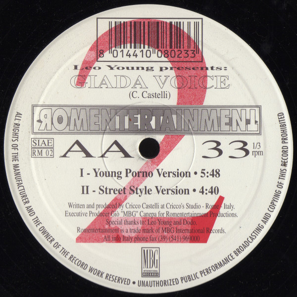 Cricco Castelli - What You See / Giada Voice | Romentertainment (RM 02) - 3 Cricco Castelli - What You See / Giada Voice | Romentertainment (RM 02) - 3