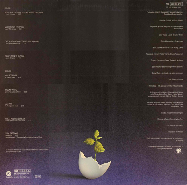 Inner Circle - Ready For The World | Capitol Records (1C 038-85 210) - 2