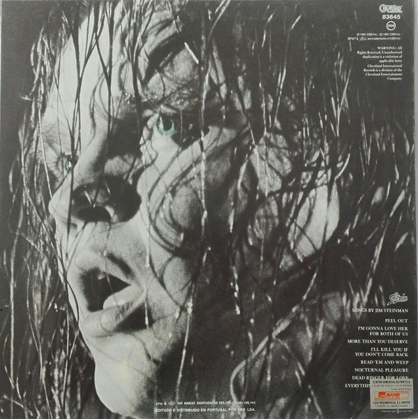 Meat Loaf - Dead Ringer | CBS (EPC 83645) - 2
