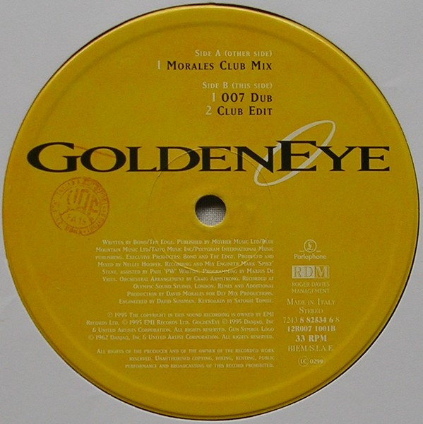Tina Turner - GoldenEye | Parlophone (7243 8 82534 6 8) - 3 Tina Turner - GoldenEye | Parlophone (7243 8 82534 6 8) - 3
