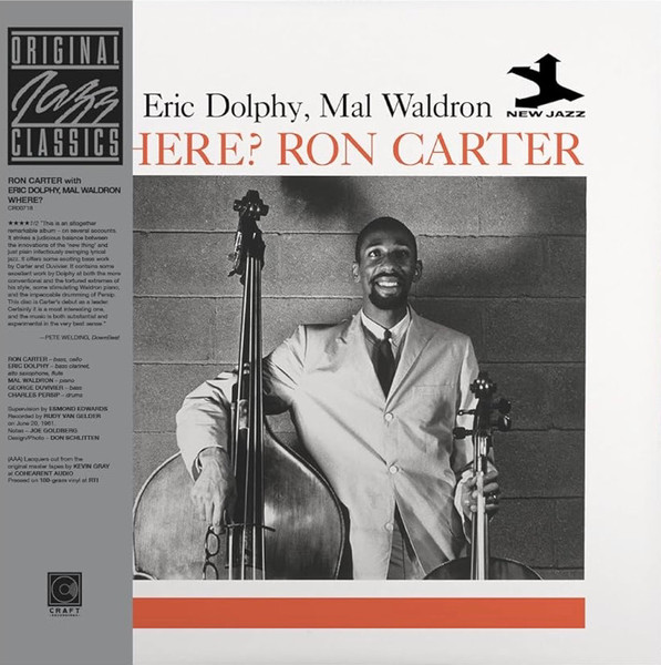 Ron Carter With Eric Dolphy , Mal Waldron - Where? | Craft Recordings (CR00718) - main