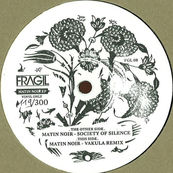 Society Of Silence - Matin Noir EP | Fragil Musique (FGL 08) - main Society Of Silence - Matin Noir EP | Fragil Musique (FGL 08) - main
