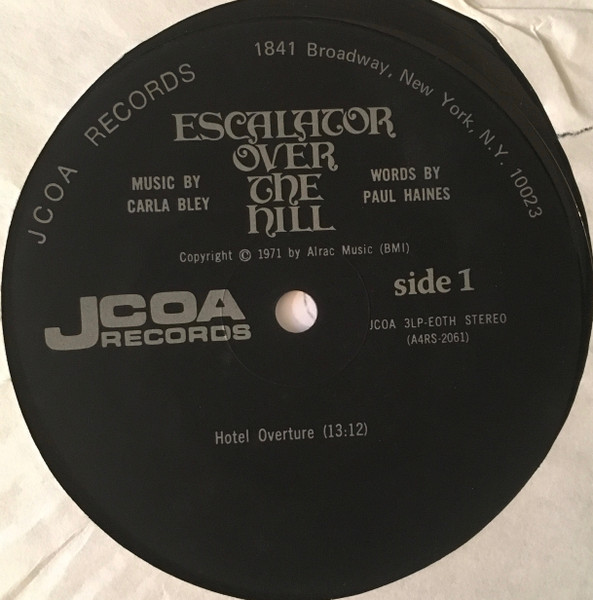 Carla Bley , Paul Haines - Escalator Over The Hill | JCOA Records (3LP-EOTH) - 4 Carla Bley , Paul Haines - Escalator Over The Hill | JCOA Records (3LP-EOTH) - 4
