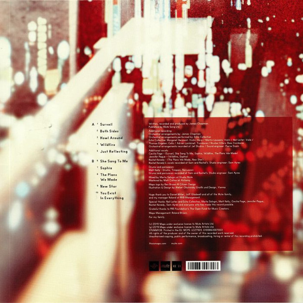 Maps - Colours. Reflect. Time. Loss. | Mute (STUMM438) - 2