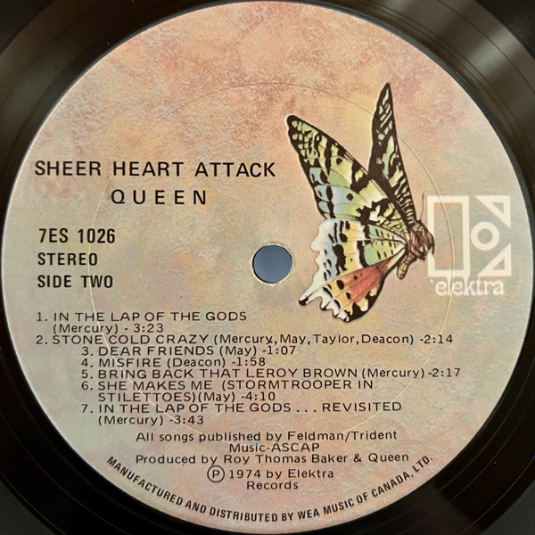 Queen - Sheer Heart Attack | Elektra (7ES 1026) - 4 Queen - Sheer Heart Attack | Elektra (7ES 1026) - 4