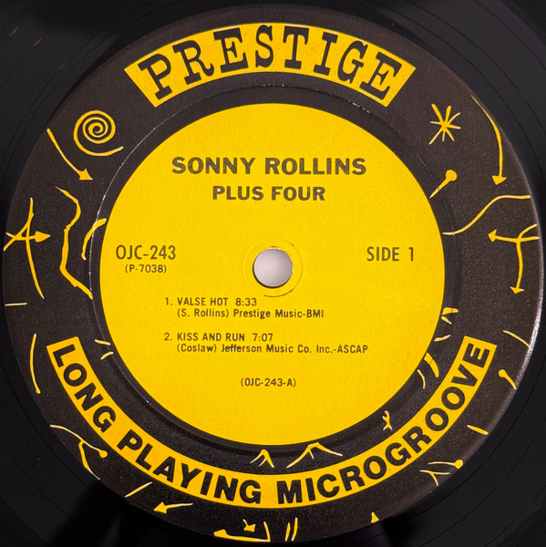 Sonny Rollins - Plus 4 | Original Jazz Classics (OJC-243) - 3