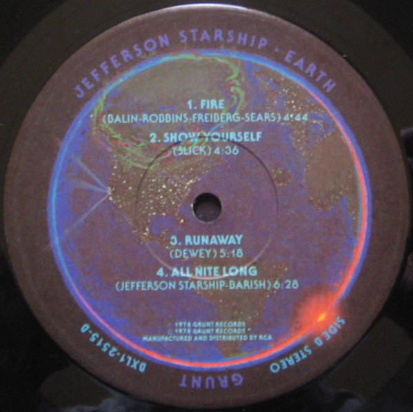 Jefferson Starship - Earth | Grunt (BXL1-2515) - 4