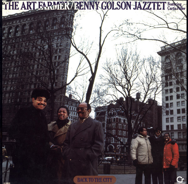 The Jazztet Featuring Curtis Fuller - Back To The City | Contemporary Records (C-14020) - main