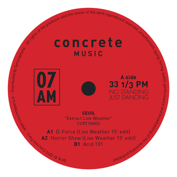 Seuil - Extract Live Weather | Concrete Music (CCRT 07AM03)
