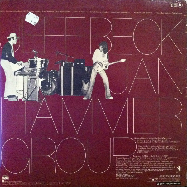 Jeff Beck With The Jan Hammer Group - Live | Nemperor Records (50 361) - 2