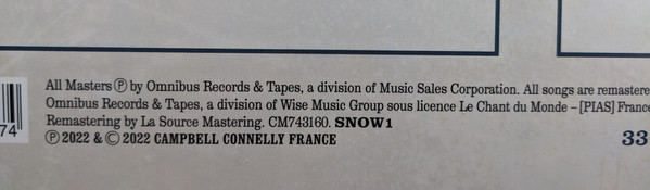 Various - Northern Soul - Secret Nuggets Of Wise | Omnibus Records (SNOW1) - 4