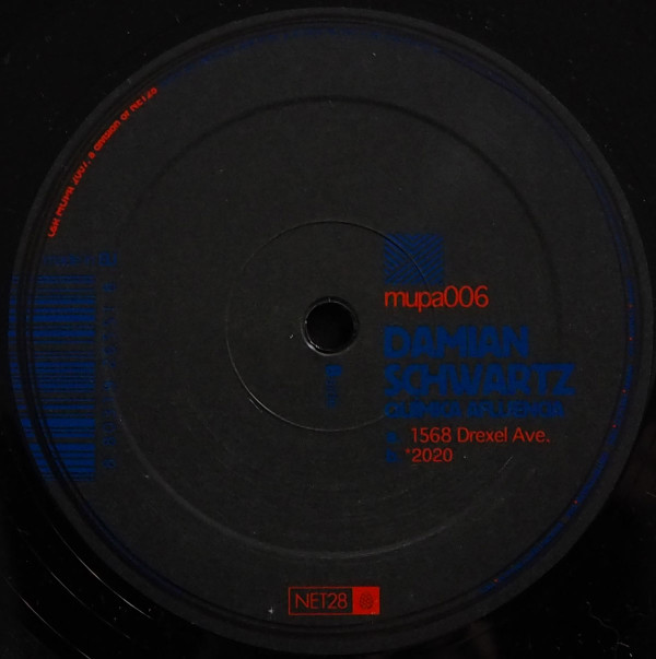 Damián Schwartz - Quimica Afluencia | Múpa (Múpa006)