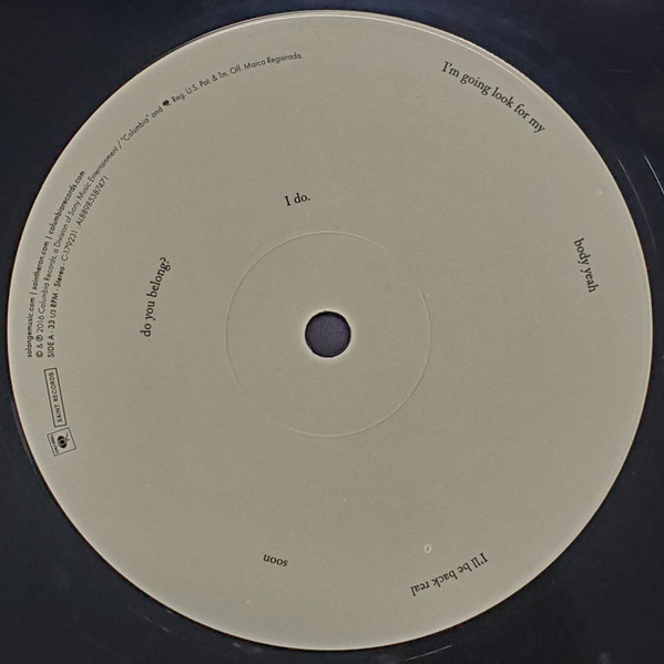 Solange - A Seat At The Table | Columbia (88985387471) - 3 Solange - A Seat At The Table | Columbia (88985387471) - 3