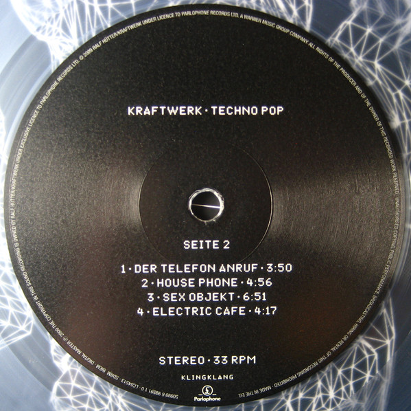 Kraftwerk - Techno Pop | Kling Klang (50999 6 99591 1 0) - 4 Kraftwerk - Techno Pop | Kling Klang (50999 6 99591 1 0) - 4