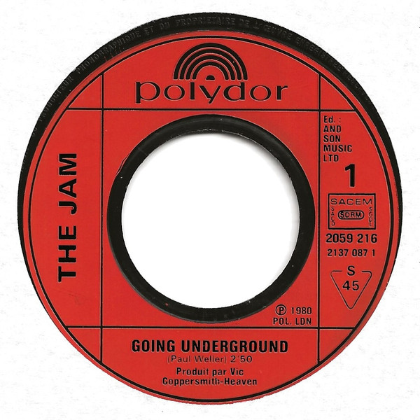 The Jam - Going Underground | Polydor (2059 216) - 3
