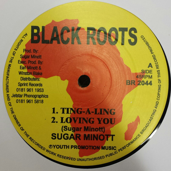 Sugar Minott - Ting-A-Ling | Black Roots (BR 2044)