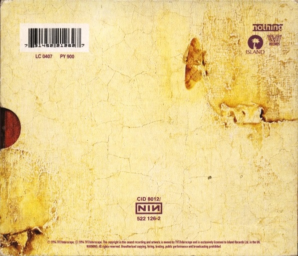 Nine Inch Nails - The Downward Spiral | Island Records (CID 8012) - 2 Nine Inch Nails - The Downward Spiral | Island Records (CID 8012) - 2