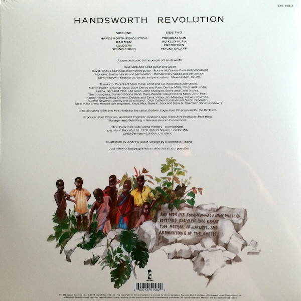 Steel Pulse - Handsworth Revolution | Island Records (535 158-2) - 2 Steel Pulse - Handsworth Revolution | Island Records (535 158-2) - 2