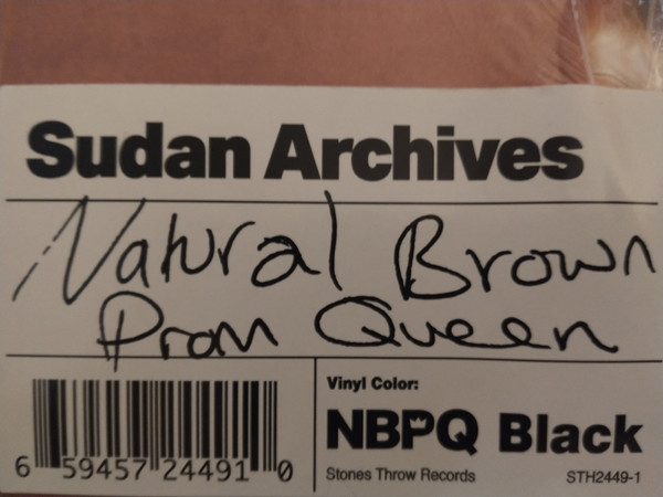 Sudan Archives - Natural Brown Prom Queen | Stones Throw Records (STH2449-1) - 2