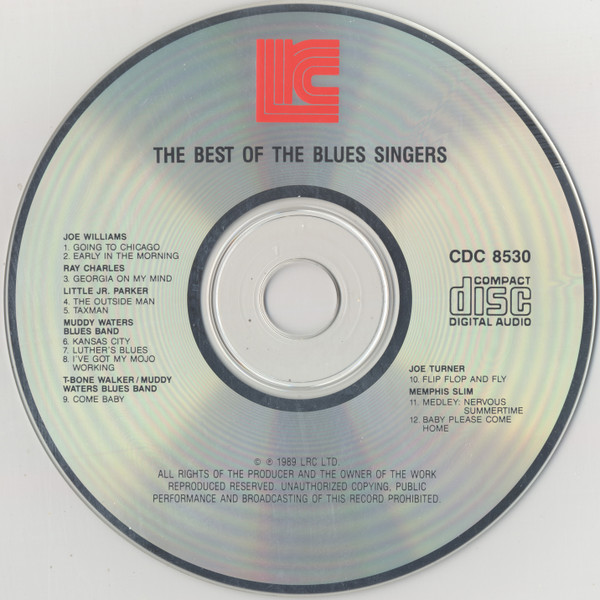 Various - The Best Of The Blues Singers | LRC Ltd. (CDC 8530) - 3 Various - The Best Of The Blues Singers | LRC Ltd. (CDC 8530) - 3
