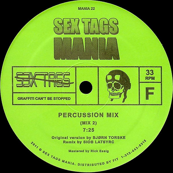 Bjørn Torske & Siob Latsyrc - Percussion Mix | Sex Tags Mania (MANIA 22) - 2 Bjørn Torske & Siob Latsyrc - Percussion Mix | Sex Tags Mania (MANIA 22) - 2