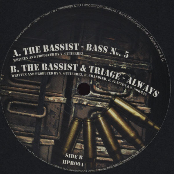 The Bassist & Triage - Bass No. 5 | Hollow Point Recordings (HPR004) - main
